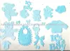 Scrapbook Laser Cut Baby Themed Cut Outs
