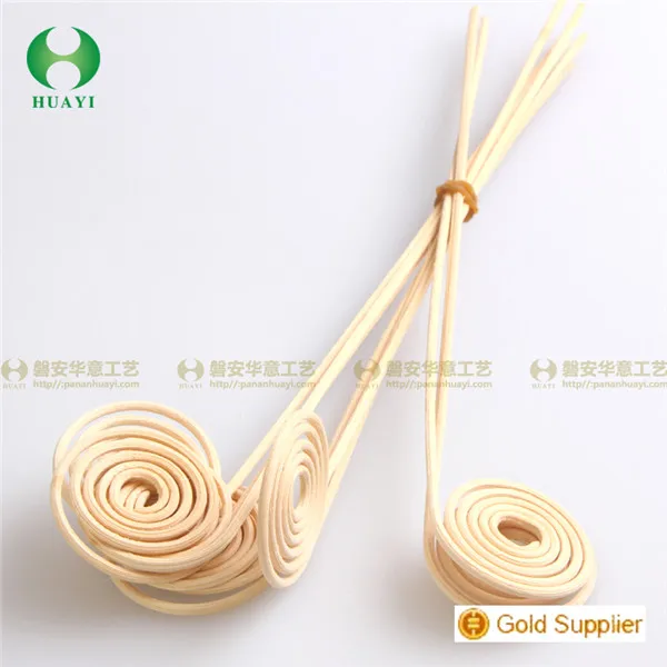 Curving natural fragrance reed diffuser rattan stick