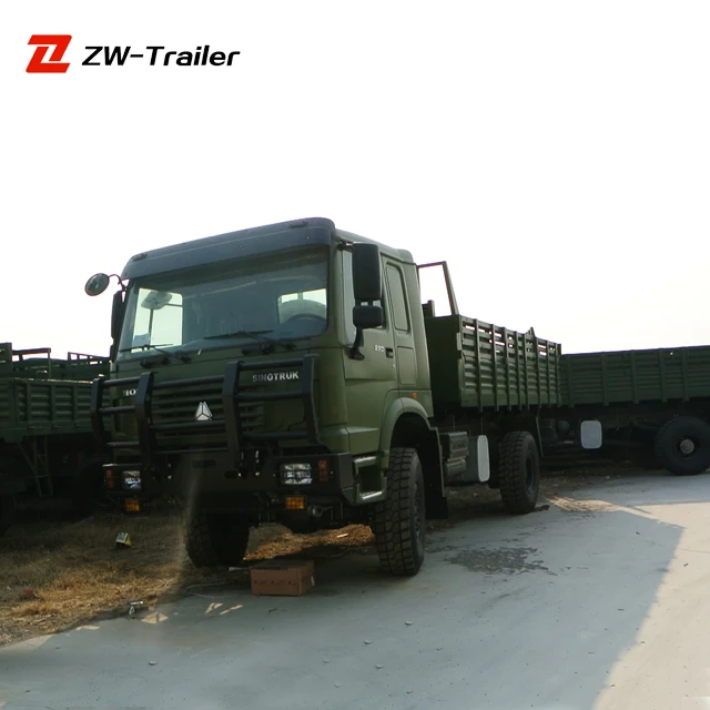 off road military truck sinotruk howo 4x4 6x6 8x8 army truck