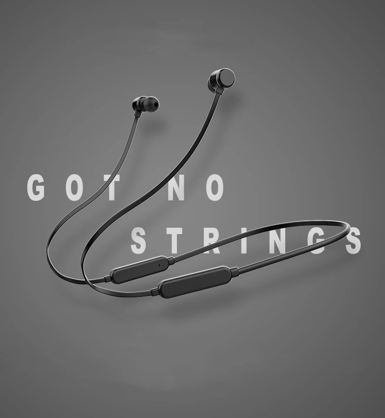 2019 innovative noise cancelling bluetooth headset , magnetic control switch wireless headphone W8 neckband earphone - ANKUX.COM