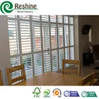 decorative wood shutters interior louvers plantation timber shutter