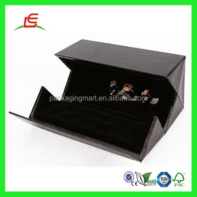 heart shape paper earring and ring box