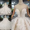 China Guangzhou Wedding Dress Luxury Bridal Gown High Quality Pink Puffy Princess Wedding Dress