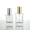 30ml 50ml 100ml clear rectangular perfume glass spray bottle