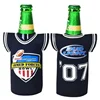 Jersey design's individual neoprene beer bottle cooler/beer bottle cooler