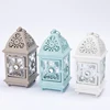Wholesale Metal Tealight Mini Candle Lanterns Candleholder party decoration chandelier candle holder 3color in