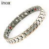 Inox health titanium metal chain germanium bio bracelet jewelry