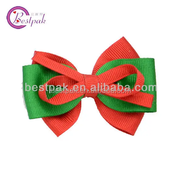 2019 decoration grosgrain ribbon with red rosette bow