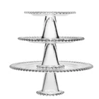Wholesale new design 3 tiered fruit and cake stand holder
