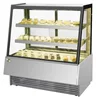 Cake Cooler Display Counter Glass Door Cake Showcase Refrigerator