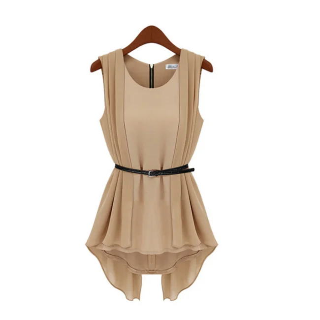 Summer women long tops walson FASHION EUROPEAN STYLE WOMENS' ROUND NECK SLEEVELESS CHIFFON BLOUSE lace ropa mujer Quality
Summer women long tops walson FASHION EUROPEAN STYLE WOMENS' ROUND NECK SLEEVELESS CHIFFON BLOUSE lace ropa mujer Quality