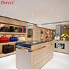 Bags Shop Design Wooden Glass Wallet Display Counter Handbag Display