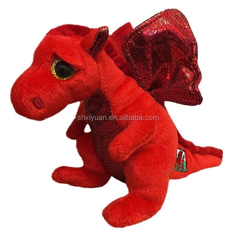 red dragon soft toy