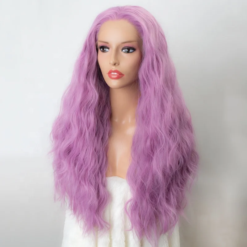 Aliblisswig High Density Long Curly Lace Wig Heat Friendly Fiber Hair Lilac Purple Synthetic Lace Front Wig
Aliblisswig High Density Long Curly Lace Wig Heat Friendly Fiber Hair Lilac Purple Synthetic Lace Front Wig