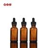 essential oil bottle 30 ml boston round amber glass bottles with glass dropper