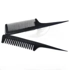 amazon top seller 2018 baby hair brush and comb set salon human hair wig horn combs