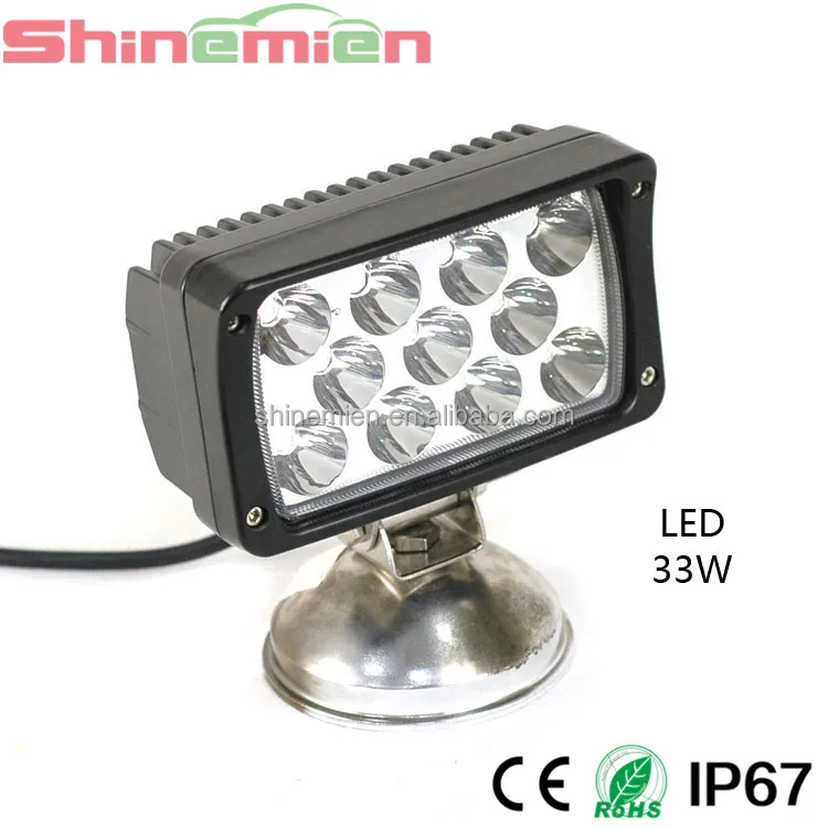 high power 6'' new design led working light,33w led work lamp for 4wd,trctors,offroad