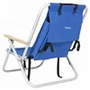 New products on china market portable foldable backpack chair aluminium frame folding beach chair