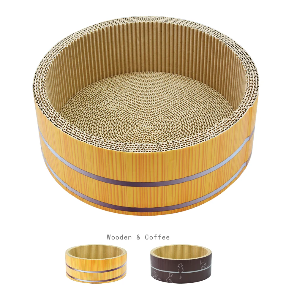 icle-Cats Accessories Paws Clawing Scratcher Cattery Bed Houses Box-IC-0055 Paper Cardboard round cat scratcher, Red spot
icle-Cats Accessories Paws Clawing Scratcher Cattery Bed Houses Box-IC-0055 Paper Cardboard round cat scratcher, Red spot