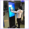 Good price 42 inch super thin flat screen pc 3g wifi network freestanding lcd ad display