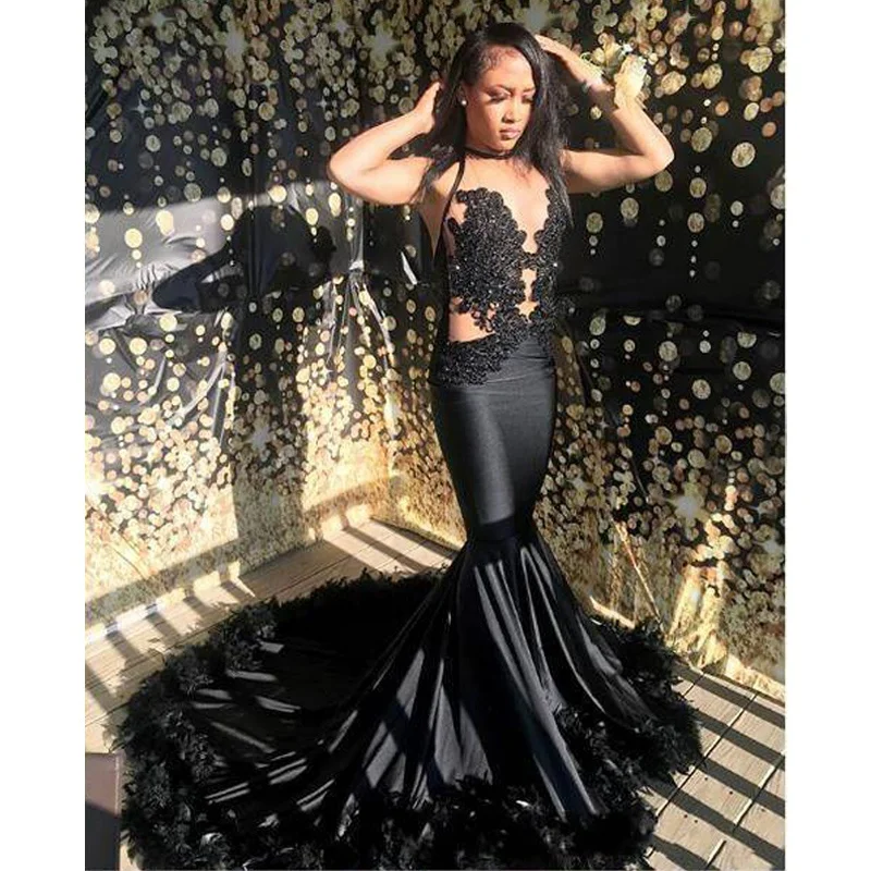 Formal Long Mermaid Elegant Prom Sexu Back Open Women Long Black Evening Dress
Formal Long Mermaid Elegant Prom Sexu Back Open Women Long Black Evening Dress