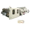 Best selling small toilet paper manufacturing machine with color glue