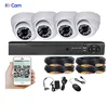4CH 8CH IR CCTV System Kit 1080P Recording DVR AHD DOME Cameras Day&Night Color CMOS Cameras with Waterproof IP66
