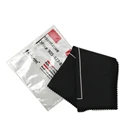 Opp bag single piece packaging optical screen wipe sunglasses cleaning microfiber cloth