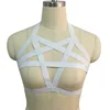 Women Sexy Five-pointed Star Shape Elastic Cage Bra Cupless Bra Bustier