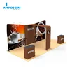 High quality backlit fabric 10x10 trade show display booth for outdoor advertising