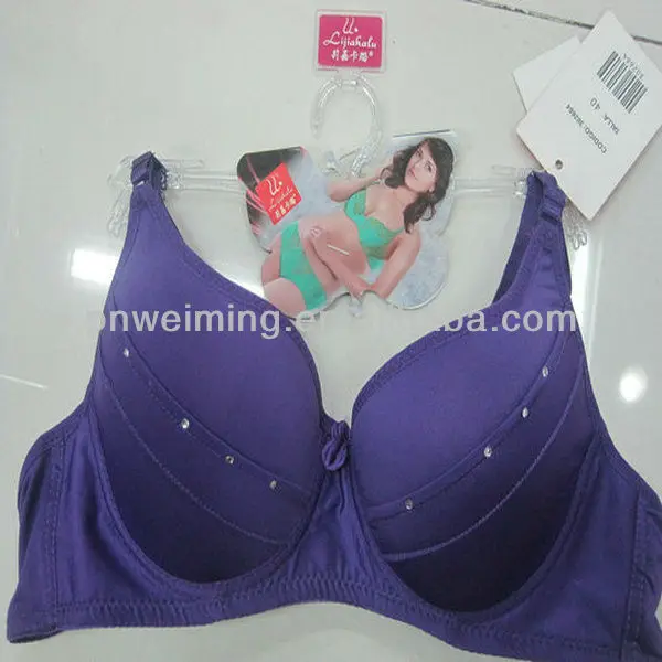 Affordable lovely beaded bra of lady photos