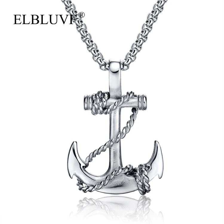 ELBLUVF Free Shipping Stainless Steel Male Jewelry Retro Anchor Shape Pendant Necklace, Steel color;black;gold
ELBLUVF Free Shipping Stainless Steel Male Jewelry Retro Anchor Shape Pendant Necklace, Steel color;black;gold