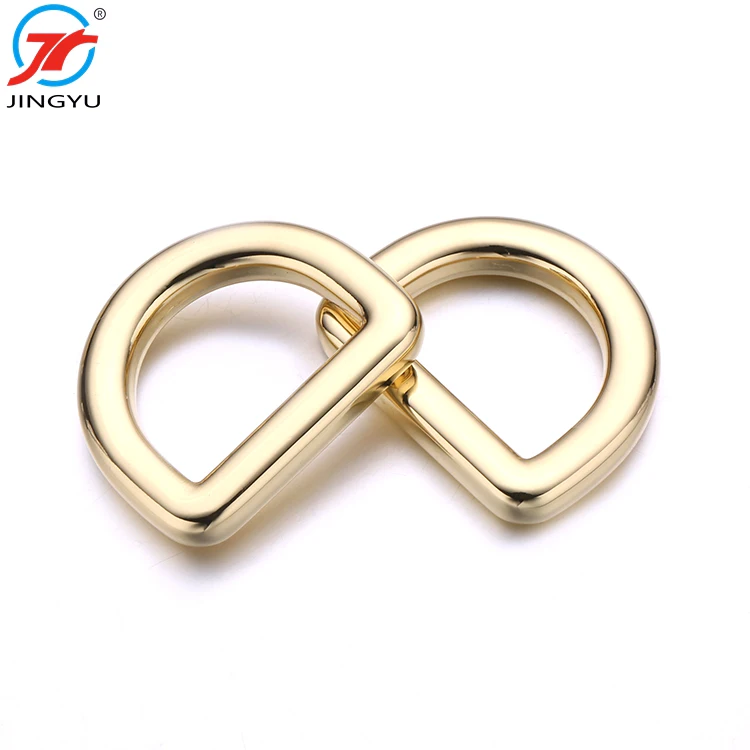 High Quality Existing Mold Fashion Gold Handbag Metal D Ring Buckle For Bag Accessories
High Quality Existing Mold Fashion Gold Handbag Metal D Ring Buckle For Bag Accessories