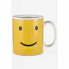 personality porcelain smile cup of coffee