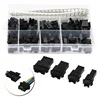560PCS 2.54MM 2P-13P Pin Way Cable Plug Electrical Male Female Dupont Connectors Header Black Housing Bare Terminals Kit