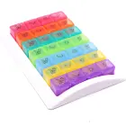Large Rainbow Vitamin Weekly 7 Day Pill box