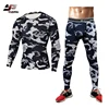 Wholesales custom private label sports seamless dry fit sports men's compression gym wear