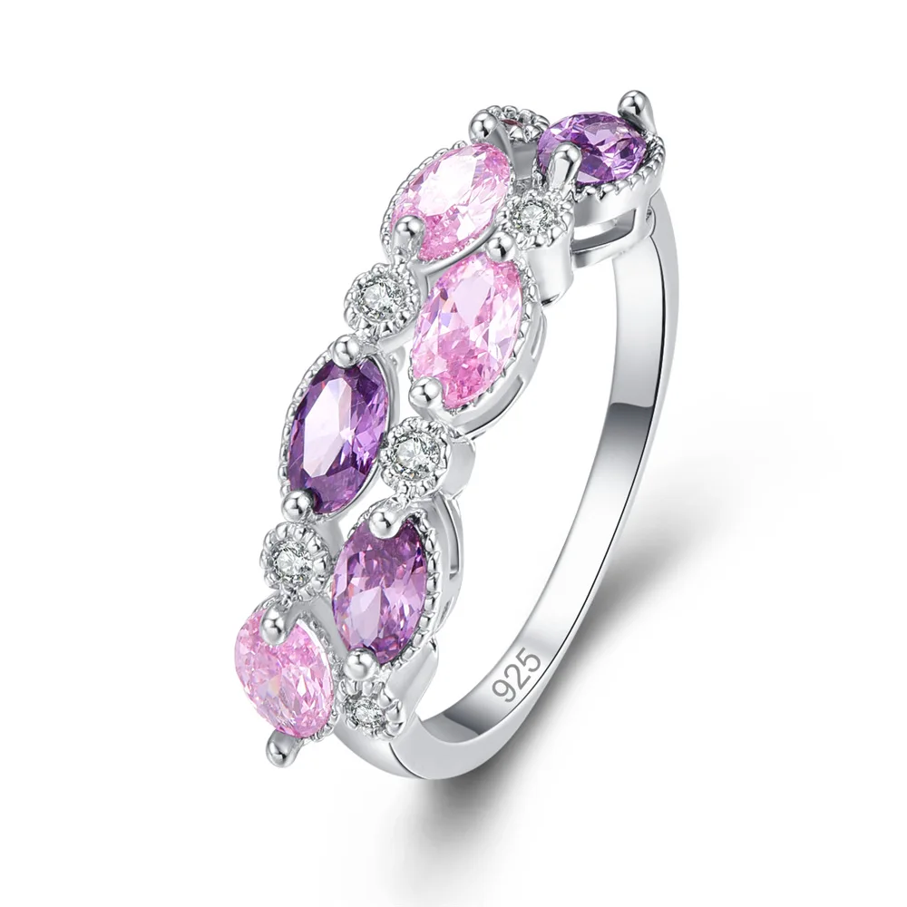 Hainon rings jewelry women Sweet wedding ring colored shiny zircon new jewelry wholesale
Hainon rings jewelry women Sweet wedding ring colored shiny zircon new jewelry wholesale