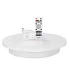 ComXim 40cm 40 White Black Remote Control Direction Angular Speed Automatic Shooting Turntable Display Stand