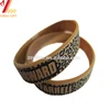 Hot sale China supplier custom design silicone bracelet with low price