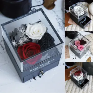 handmade gift for valentine birthday mother girl friend rose