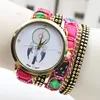 rose pink 2015 alibaba girl watch vogue ,dreamcather leather watch