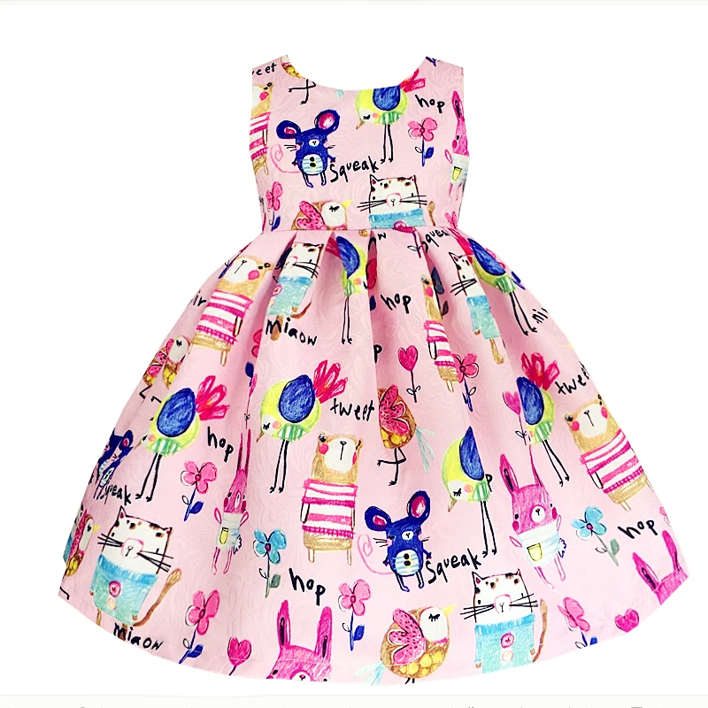 Kseniya Kids Pink Hand Graffiti girls school summer dresses 2-14 years 
Kseniya Kids Pink Hand Graffiti girls school summer dresses 2-14 years