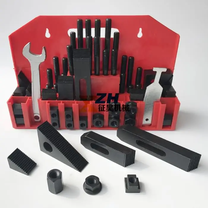 58 Pieces T Slot Clamps Machine Tools M12 CNC Clamp Kit - China