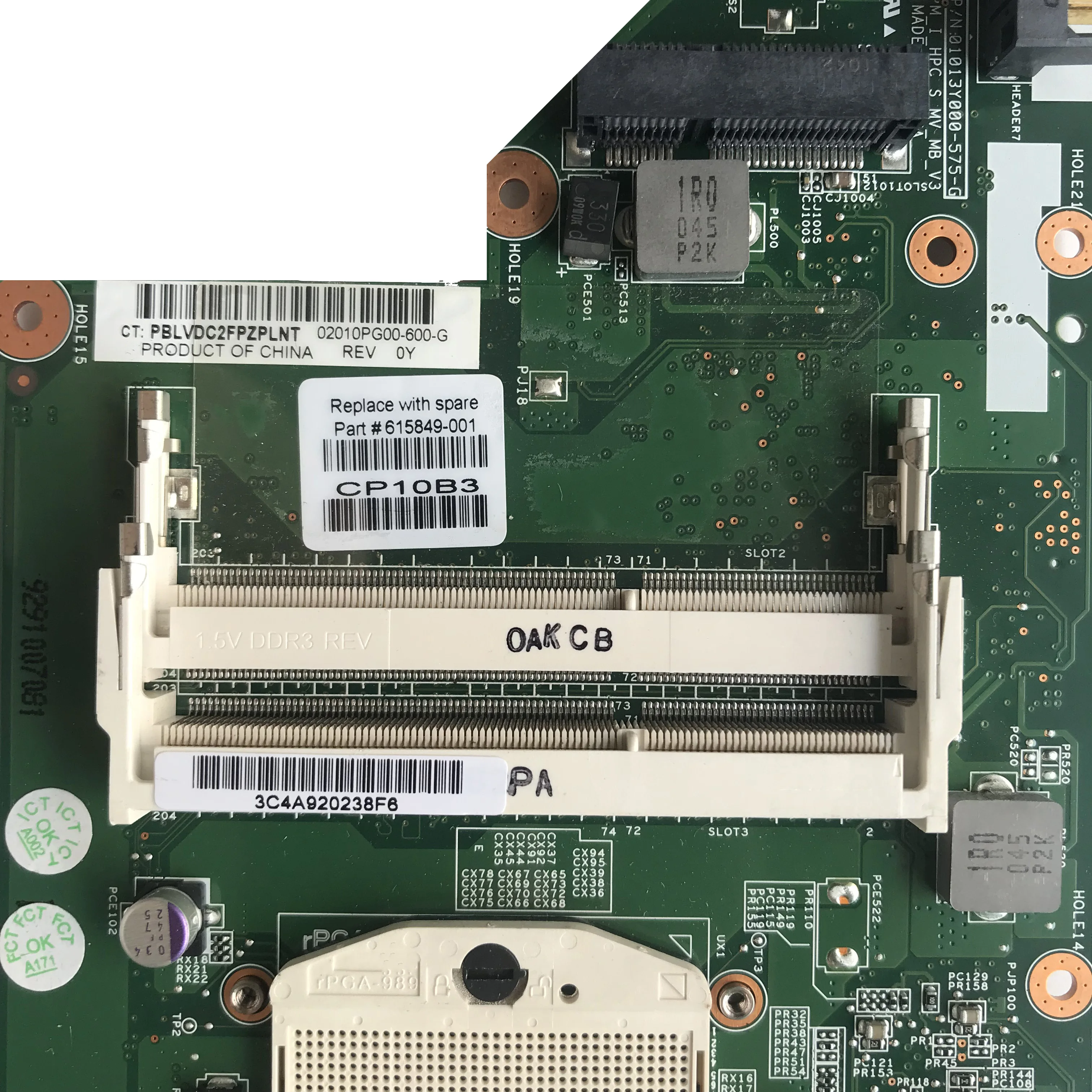 For Hp Cq G Cq G Laptop Motherboard Hm Ddr