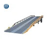 8000kg Stationary ramp hydraulic garage car ramp mobile dock yard ramp lift