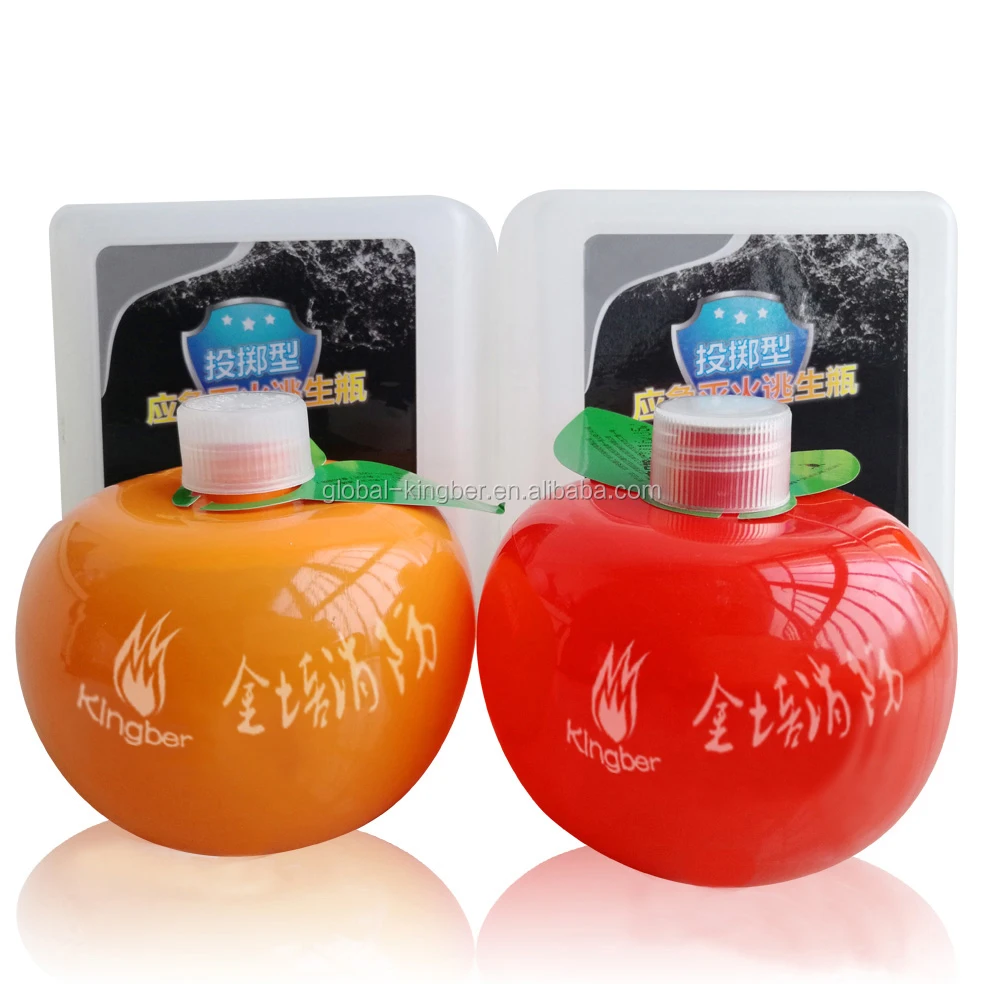 Low Price Red Colour Throwable Fire Extinguisher Bottle