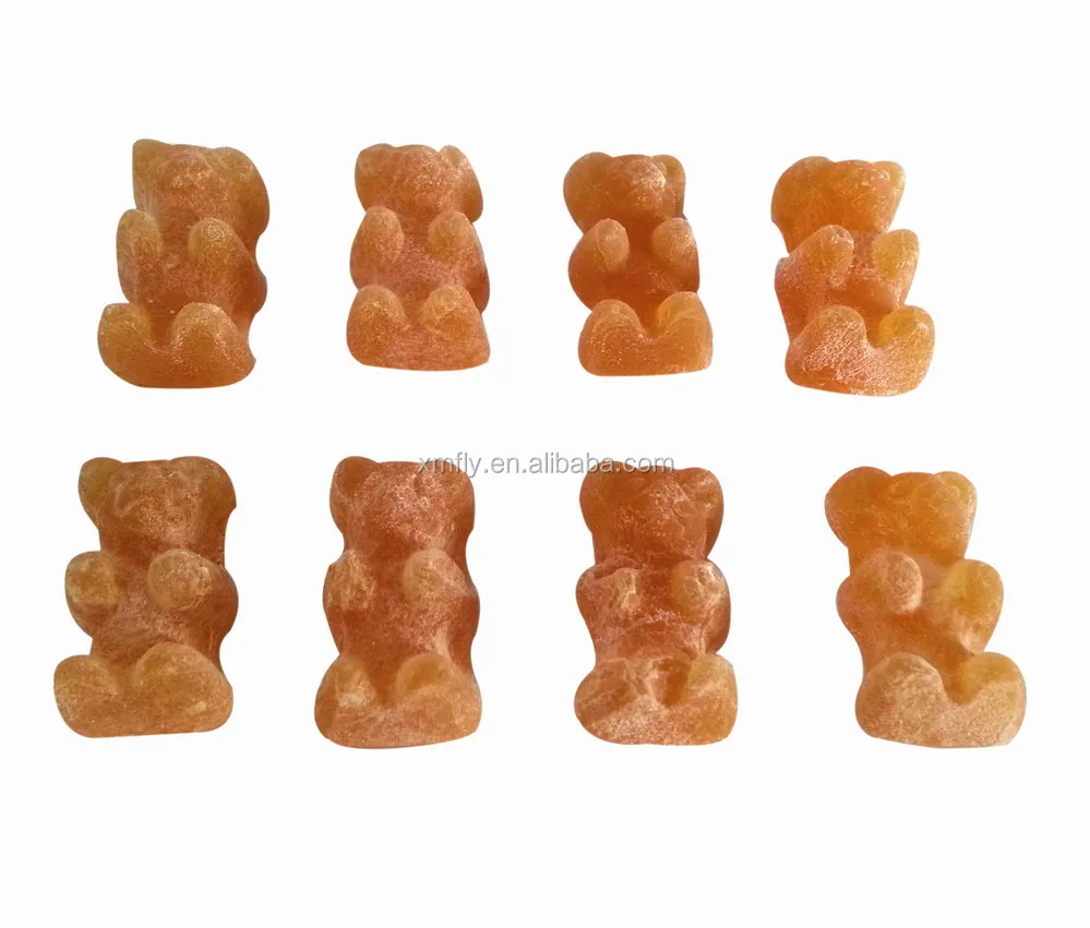 Bulk Sugar Free Halal Gelatin Ginger Flavoured Gummy Bear Candy Buy