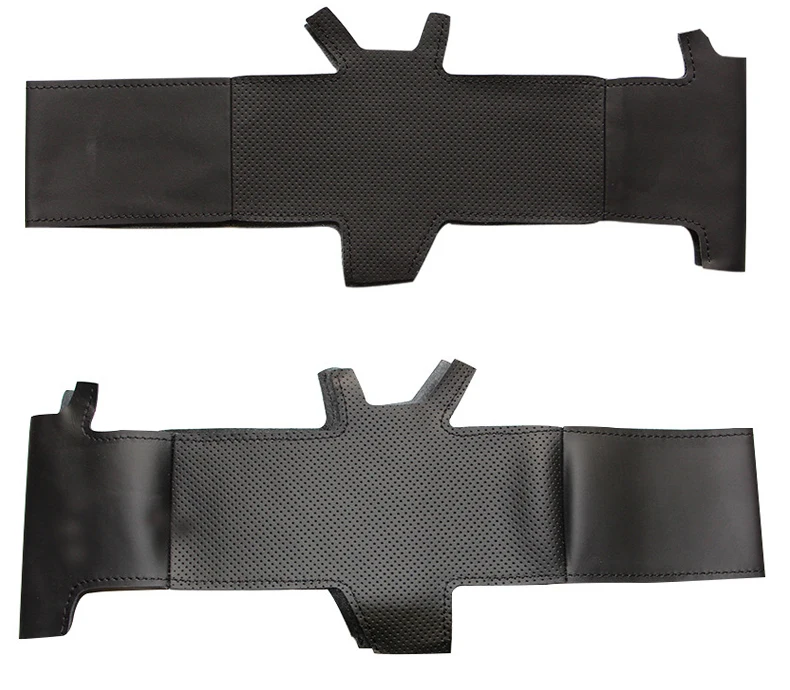 MEWANT-Black-Artificial-Leather-Car-Steering-Wheel-Cover-for-Volkswagen-Golf-5-Mk5-VW-Passat-B6-4