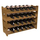 wine bottle/glass holder bottle shape wine rack 24 bottle mini scallop